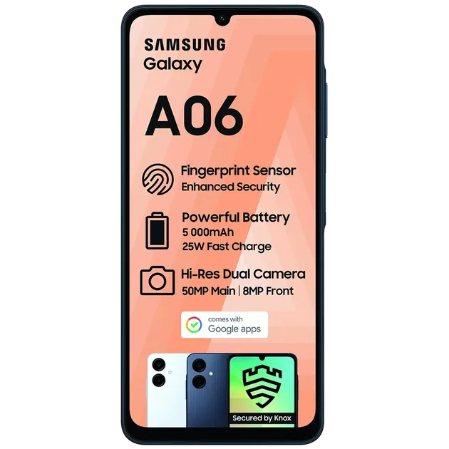SAMSUNG A06 4GB RAM 64GB STORAGE